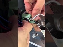 고전력 듀얼 솔더 피드 반 자동 솔더링 기계 LED 스트립 배터리 솔더링