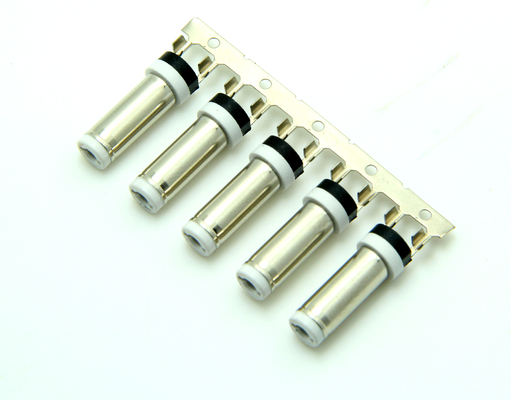 크림 배럴 타입 10A 12V 5.5 * 2.5mm 와이어 18 AWG - 26 AWG 남성 DC 전원 플러그 커넥터