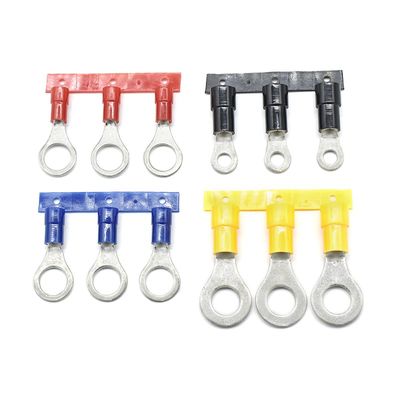 Customizable Nylon Insulated Lug Terminal Electrical Crimp Terminal Ring Terminal
