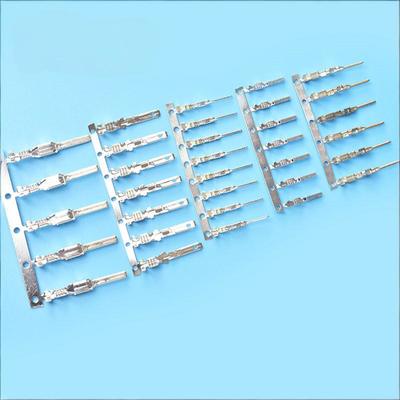 Brass Copper Automotive Crimp Terminal Noninsulated Male Female Flat Pin Tin Plated Wire Connector