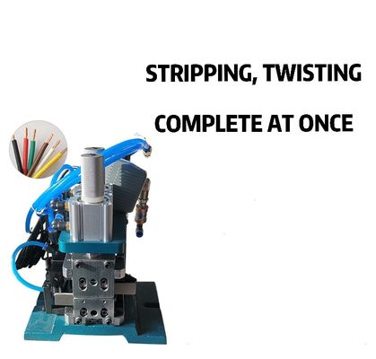 AWG18 압축 공기를 넣은 철사 껍질을 벗기는 기계 3mm-25mm 벗기는 길이
